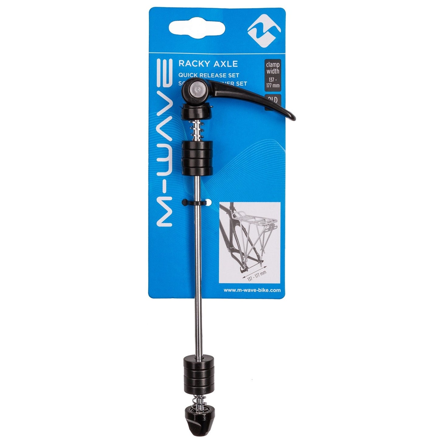 M-WAVE Racky Axle quick release