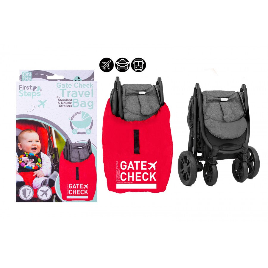 FIRST STEPS STANDARD & DOUBLE STROLLER TRAVEL BAG
